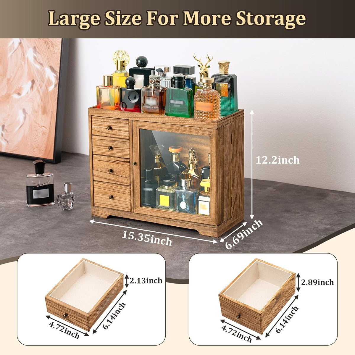 Qoruni 5 Tier Fragrance & Beauty Organizer